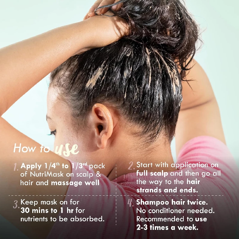 Nat Habit Neem Bhringraj Blend Nutri Hair Mask For Dandruff-3.webp